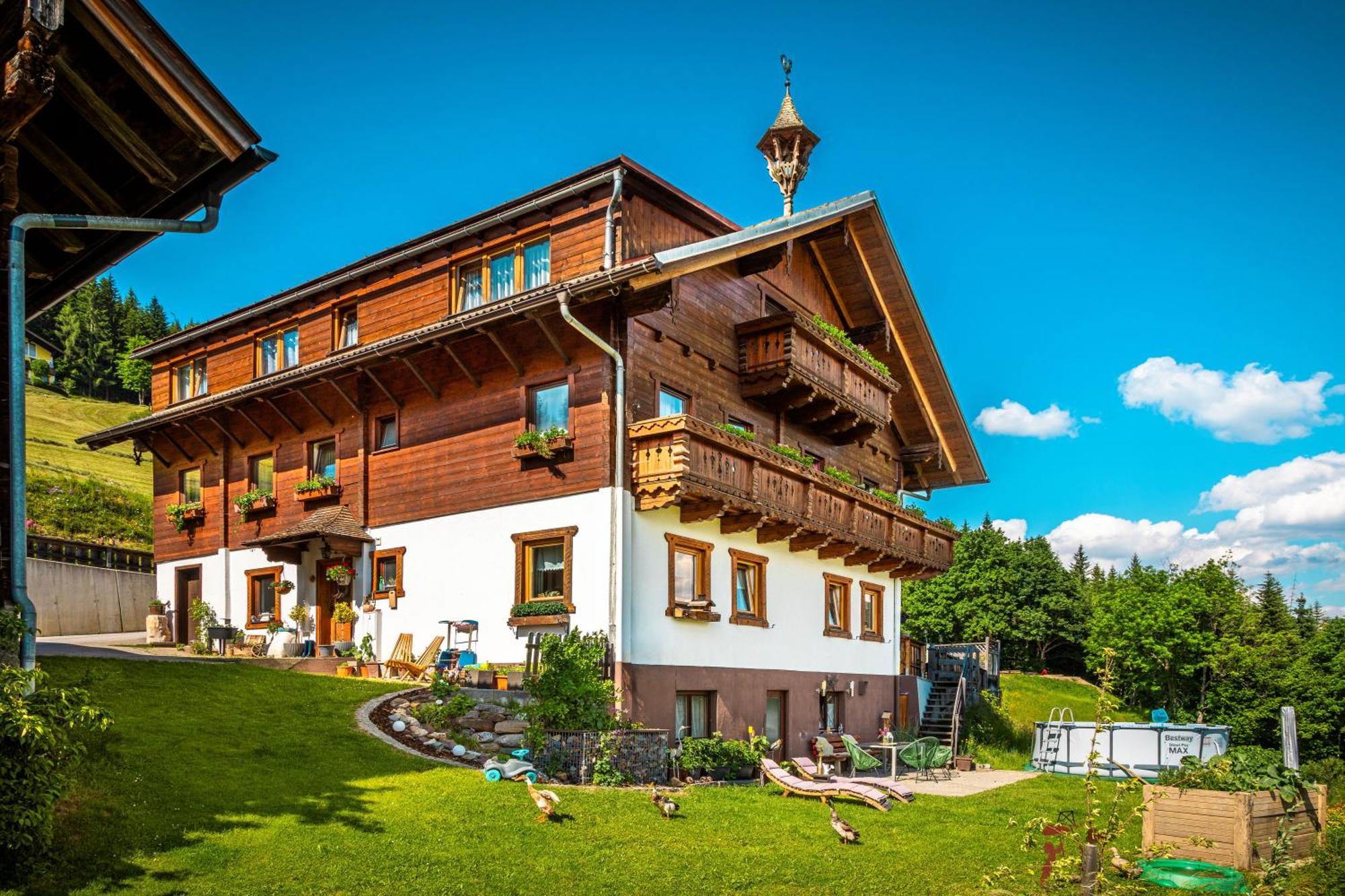 Villa Gschwandtgut Urlaub Am Bauernhof Schwemmberg Exterior foto
